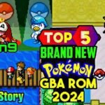 Top 5 Brand New Pokemon GBA ROM Hacks Released In january 2024