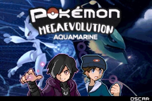 Pokemon Mega Evolution Aquamarine