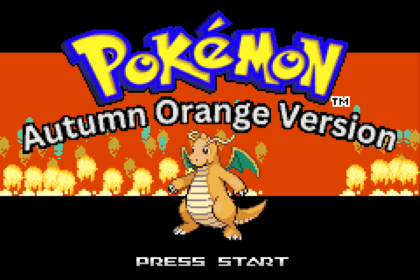 Pokemon Autumn Orange