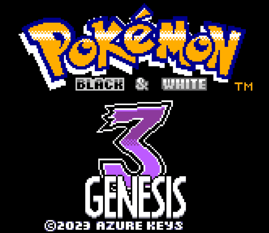 Pokemon Black and White 3 Genesis