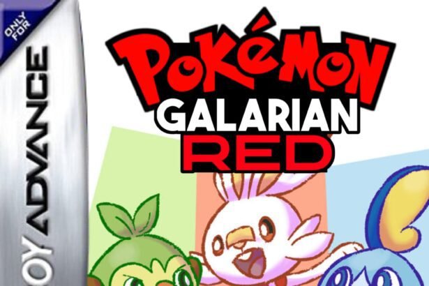 Pokemon Galarian Red