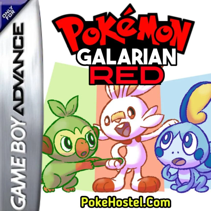 Pokemon Galarian Red