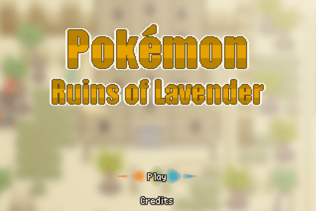 Pokemon Ruins OF Lavender