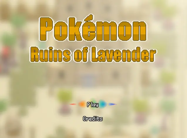 Pokemon Ruins OF Lavender