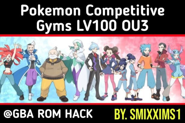 Pokemon Emerald Competitive Gyms LV100 OU3
