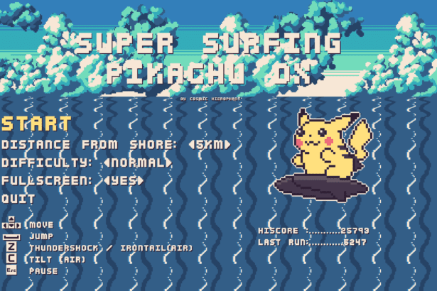 Pokemon Super Surfing Pikachu DX