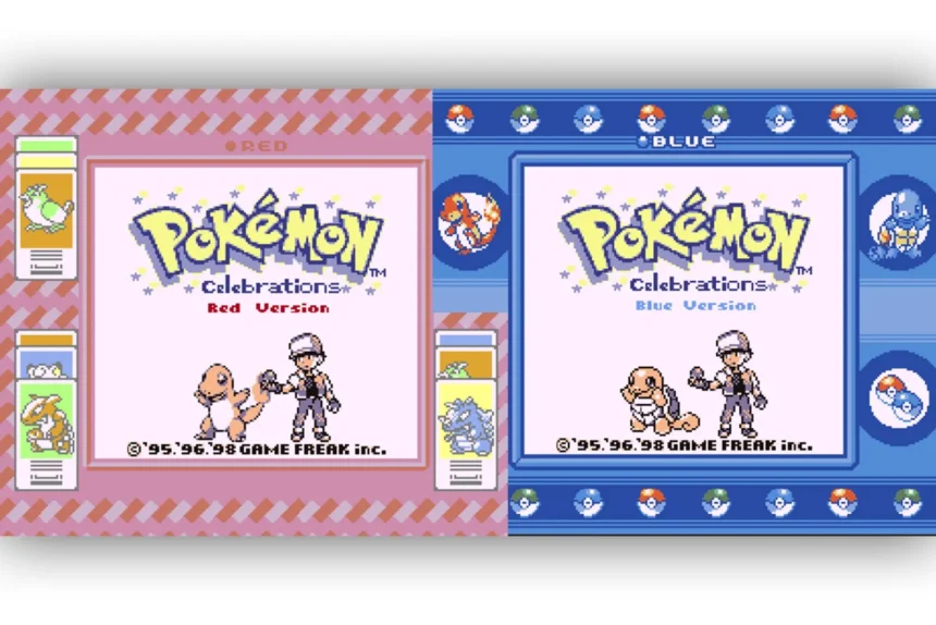 Pokemon Red & Blue Celebrations