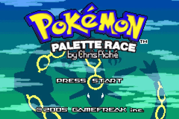 Pokemon Palette Race