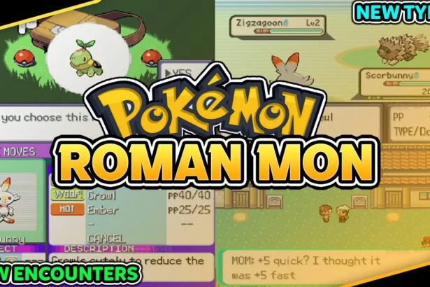 Pokemon Roman Mon