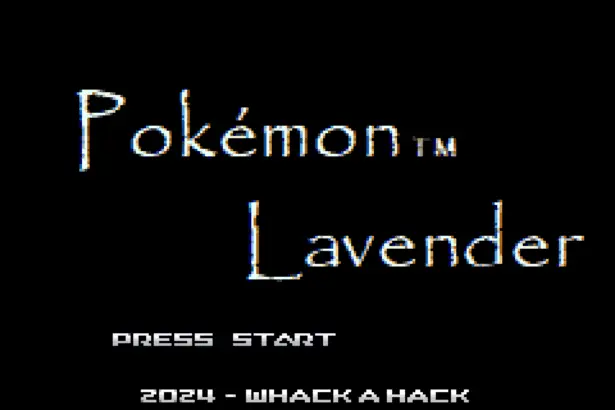 Pokemon Lavender