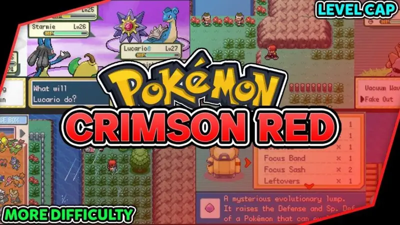 Pokemon Crimson Red