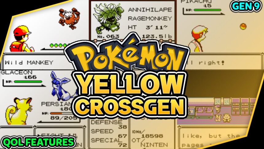 Pokemon Yellow Crossgen