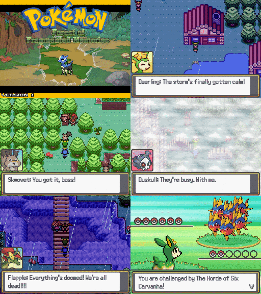 Pokemon Forest of Fragmented Memories