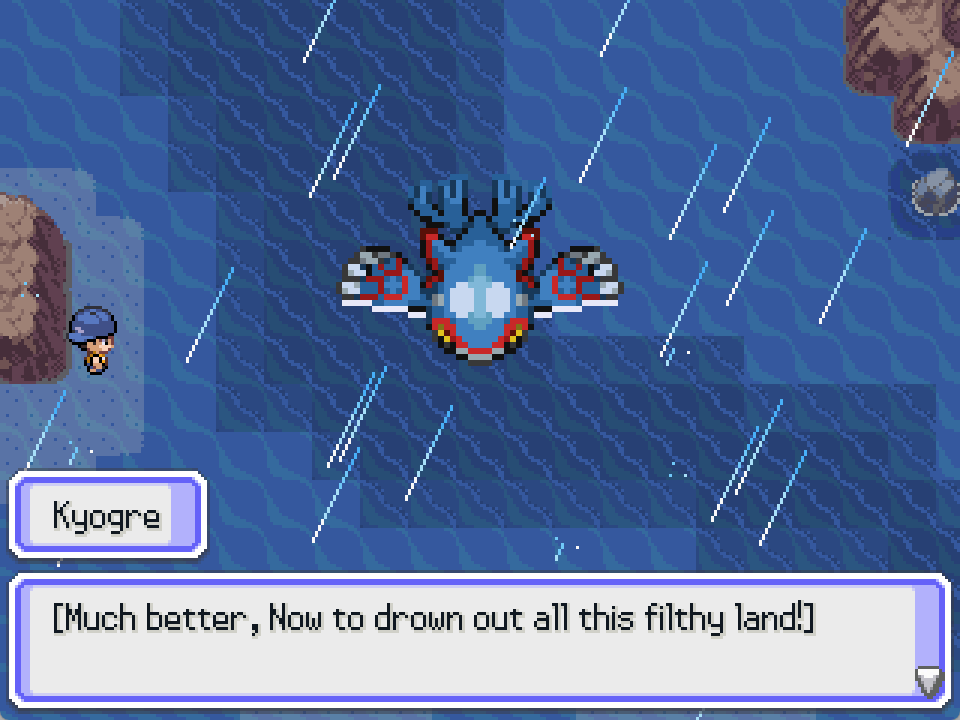 Pokemon Kyogre's Day Out