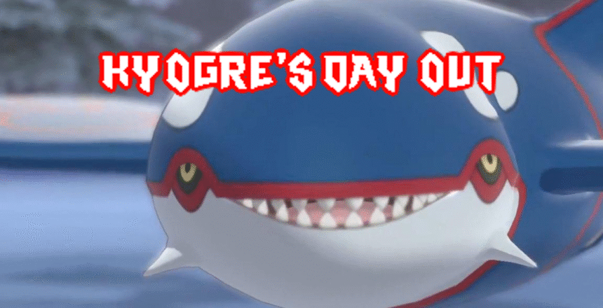 Pokemon Kyogre's Day Out