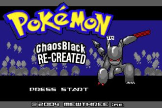Pokemon Chaos Black Recreated