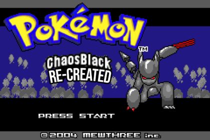 Pokemon Chaos Black Recreated