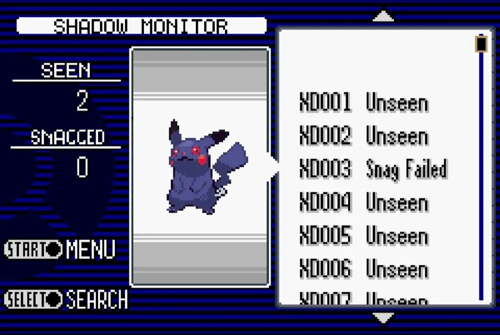 Pokemon Shadow Realm Pokemon Shadow Realm
